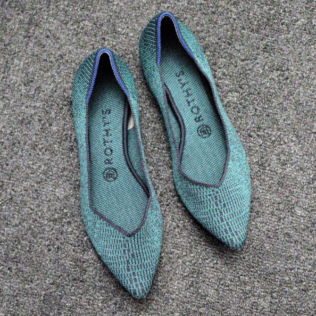 Rothys Rare Aquamarine Point Rare Flats Rothys Rare Aquamarine Point Rare Flats